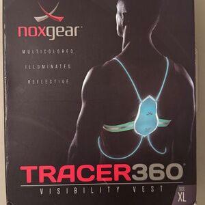 BOGO - Noxgear Tracer 360 XL Visibility Vest + Kelty Womens Compact Jacket L
